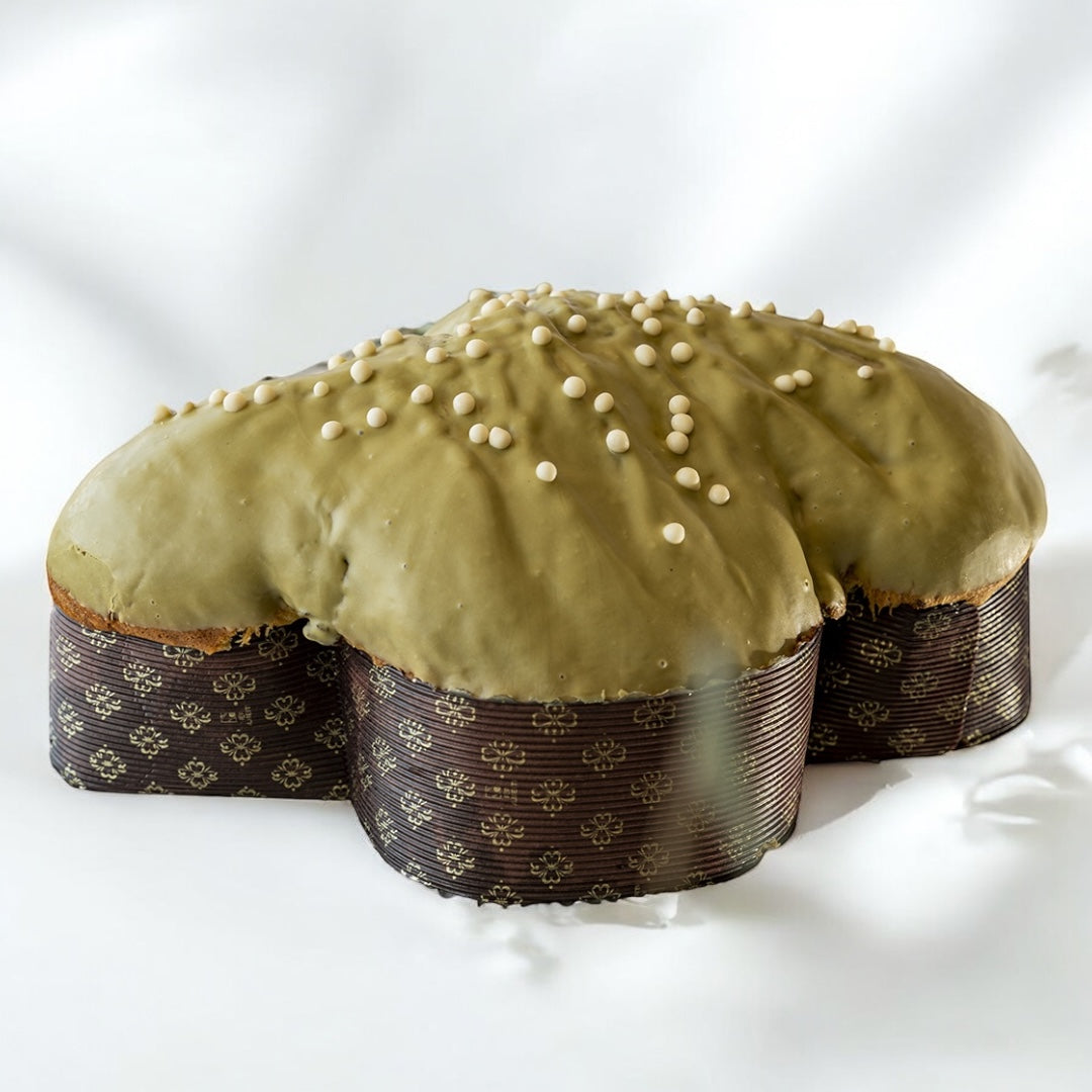 COLOMBA PISTACCHIO + CREMA SPALMABILE IN SAC A POCHE