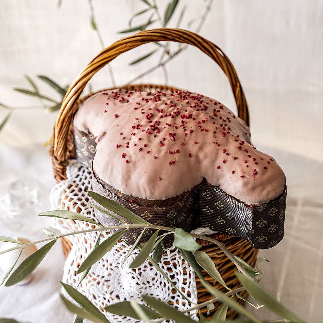 COLOMBA CIOCCOLATO E LAMPONE