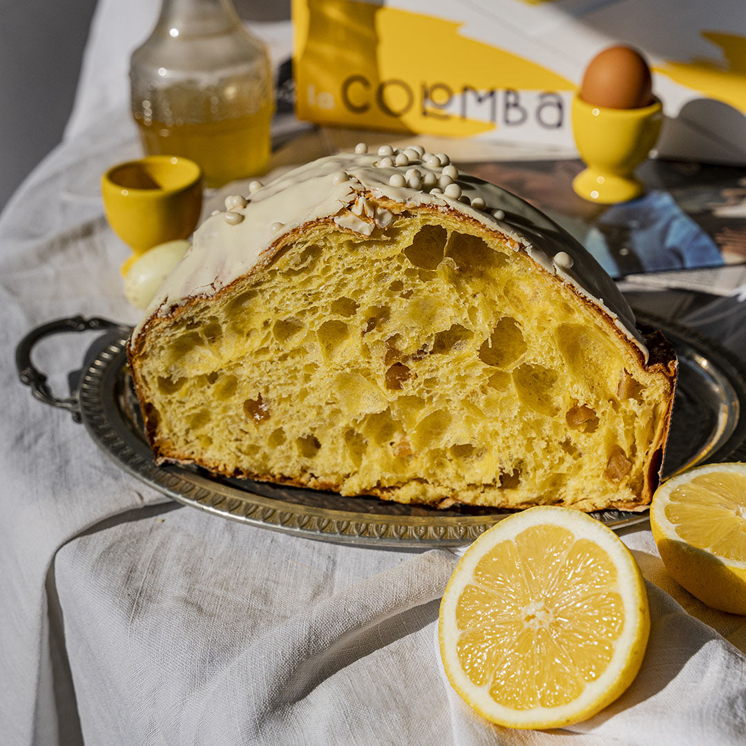 COLOMBA LIMONCELLO + CREMA SPALMABILE IN SAC A POCHE