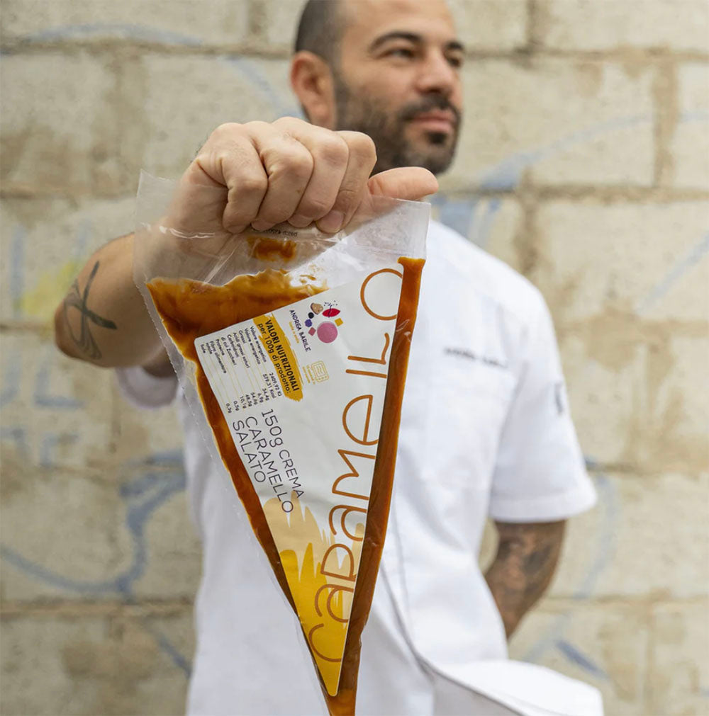 COLOMBA GIANDUIA + CREMA SPALMABILE IN SAC A POCHE