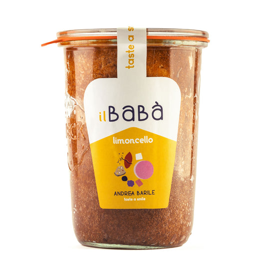 BABÀ IN BARATTOLO RUM o LIMONCELLO