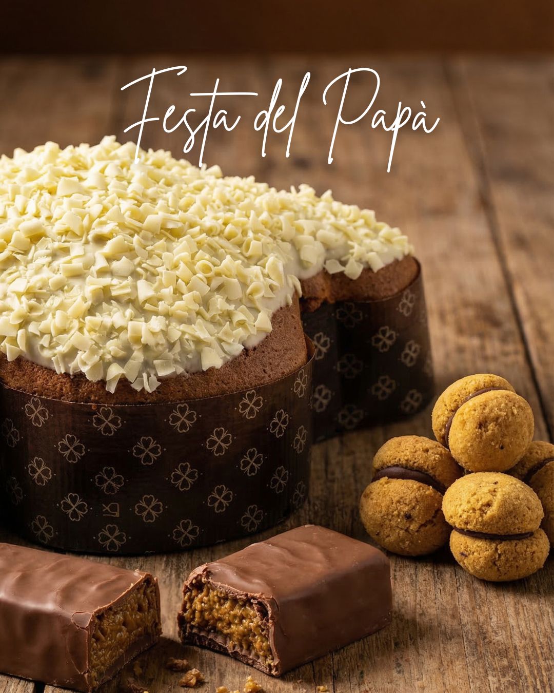 Offerta Festa del Papà (Colomba + Lingottino + Baci di Dama)