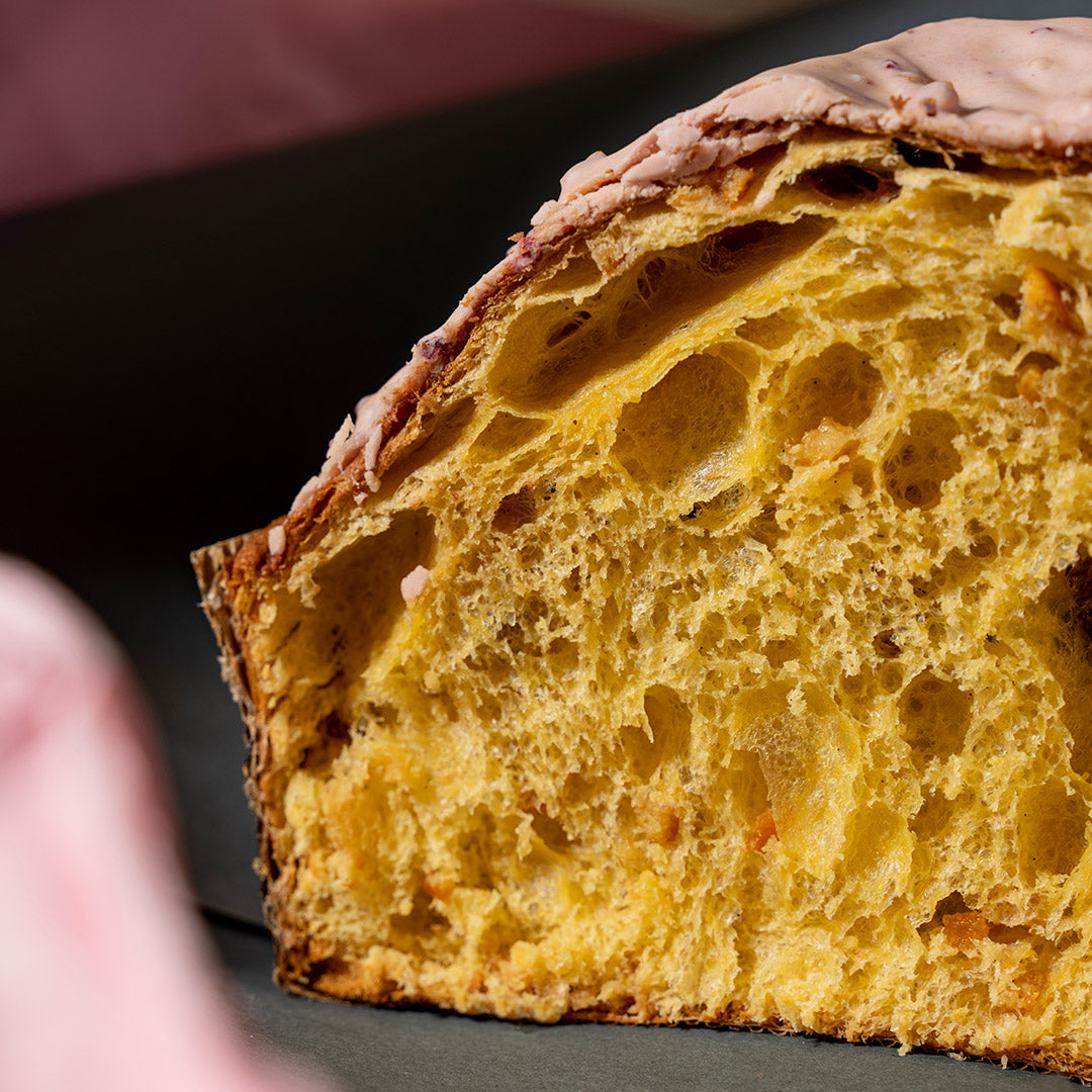 PANETTONE AMARENA MANDORLA E MANDARINO