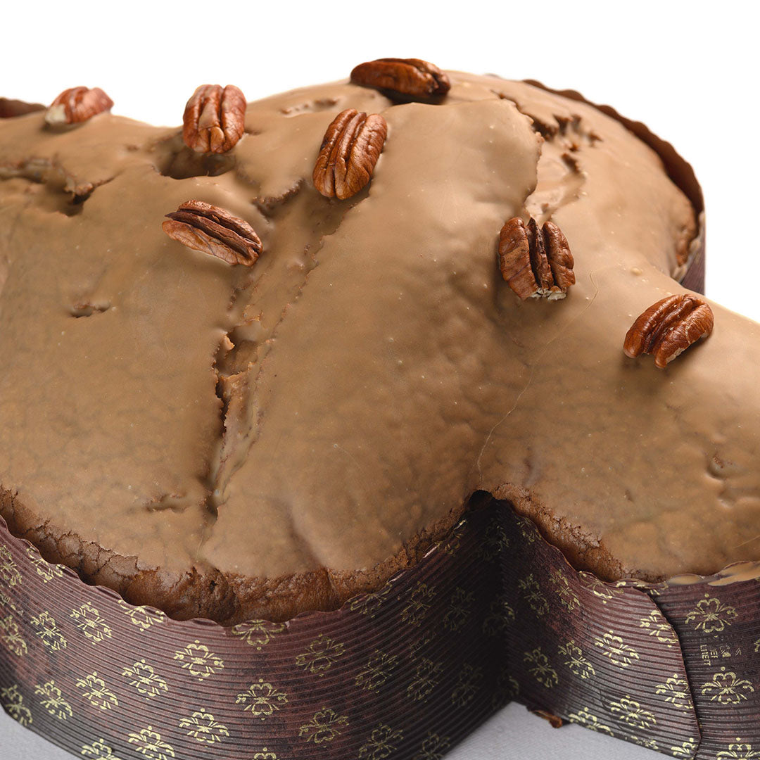 LIMITED EDITION: COLOMBA NOCI PECAN & CARAMELLO SALATO + CREMA SPALMABILE IN SAC A POCHE